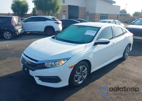2016 Honda Civic Lx из США, поврежденный, VIN 19XFC2F59GE205656